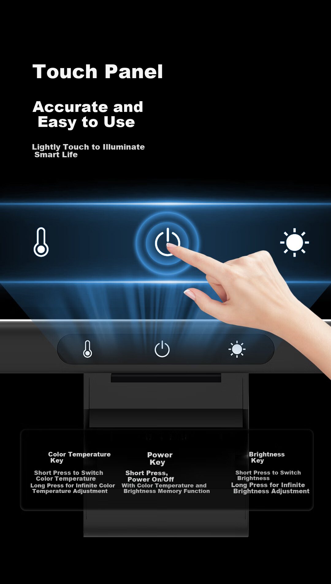 Yeelight New Product Home Office Study LED Eye Protection Gaming Computer Monitor Screen Hanging Lamp Desk Lamp Tube 4