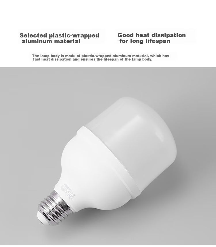 NVC LED High-Power Bulb, UFO-Shaped Energy-Saving E27 Screw Base Globe Lamp, Household Single Lamp, High Wattage 20W, Cool White 6500K 8