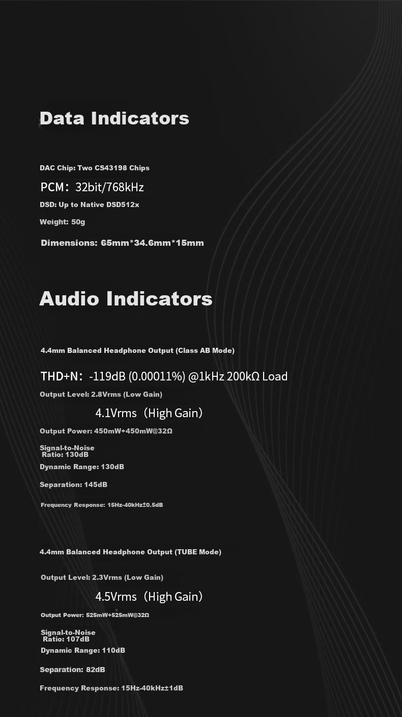 IBasso Nunchaku Balanced Decoding Headphone Amplifier, 4.4 Balanced Type-C, Replaceable Cable, HIFI Portable Android Computer Tube Small Tail Adapter Cable, Red 17