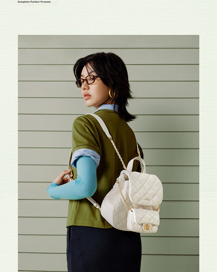 JUST STAR Backpack for Women, 2026 New Style Bag, Light Luxury Commuter Lightweight Travel Backpack, Schoolbag, Birthday Gift 3