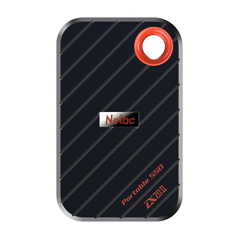 Netac 512GB Magnetic Portable SSD, USB3.2 Read Speed up to 2000MB/S, Portable Hard Drive PSSD Directly Connects to Phones, Compatible with Tablets And Laptops ZX20II