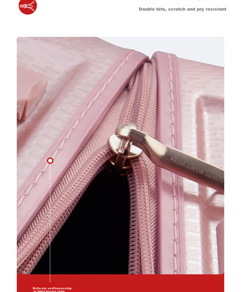 DELSEY French Ambassador 1621 Trolley Suitcase with Combination Lock, Spinner Wheels, And Quiet Wheels 6