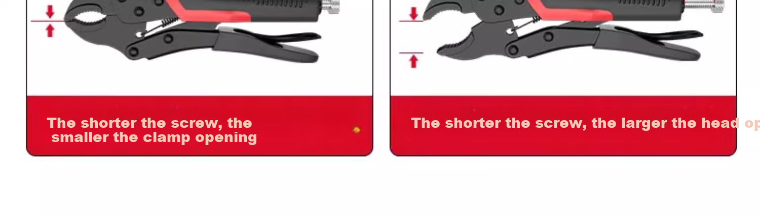 DELIXI Multi-Functional Pliers, Universal Pressure Clamp Tool, Industrial-Grade Manual Fixed Universal Pliers 10