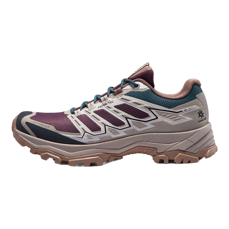 KAILAS Waterproof Mountaineering Shoes Women's Outdoor Hiking V-Sole Slip-Resistant Durable Low-Cut Sports Shoes