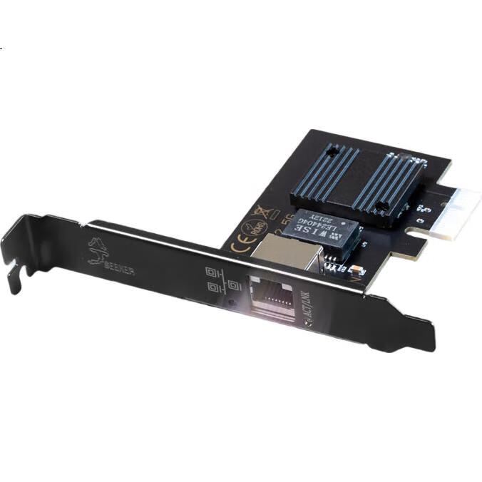 Сетевая карта XikeStor SKS-i226-2.5ET, 2.5 Гбит/с, PCI-E x1, Realtek RTL8125B