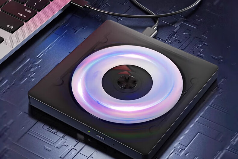 Philips 8x External DVD Drive Portable DVD Burner USB & Type-C Interface Compatible with Laptop and Desktop 10