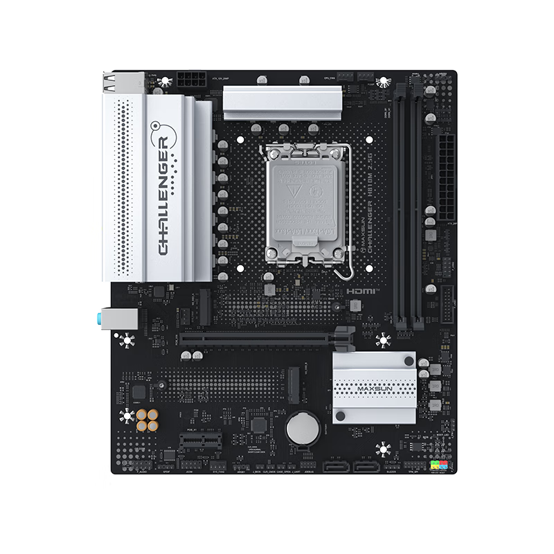 MAXSUN MS-Challenger H810M 2.5G Motherboard DDR5 CPU 225F/230F/245K Support Intel H810 LGA 1851