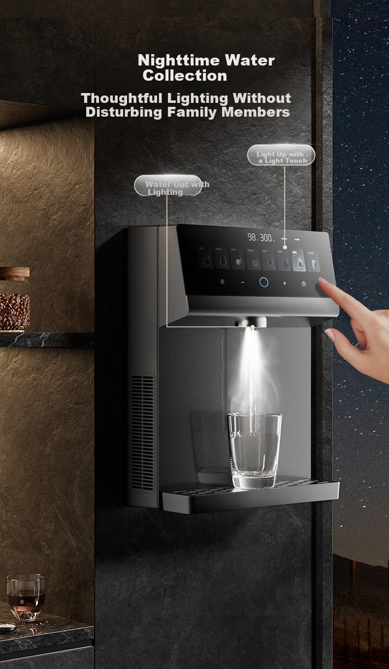 CASDON Wall-Mounted Direct Drinking Water Dispenser with Refrigeration And Heating Functions, Integrated Beverage Machine for Home Use, Sideboard Model KG1, Yang Mi's Choice 25