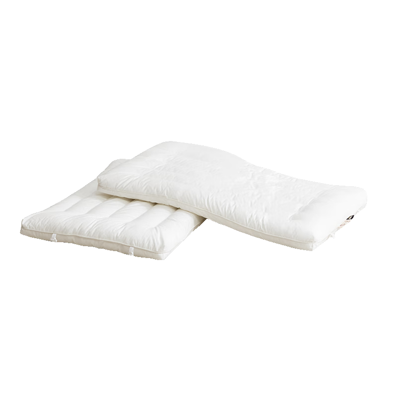Dohia Pillow 100% Cotton Antibacterial Washable Comfortable Pillow Core Adult Care Pair Pillow 74*48cm Medium Pillow