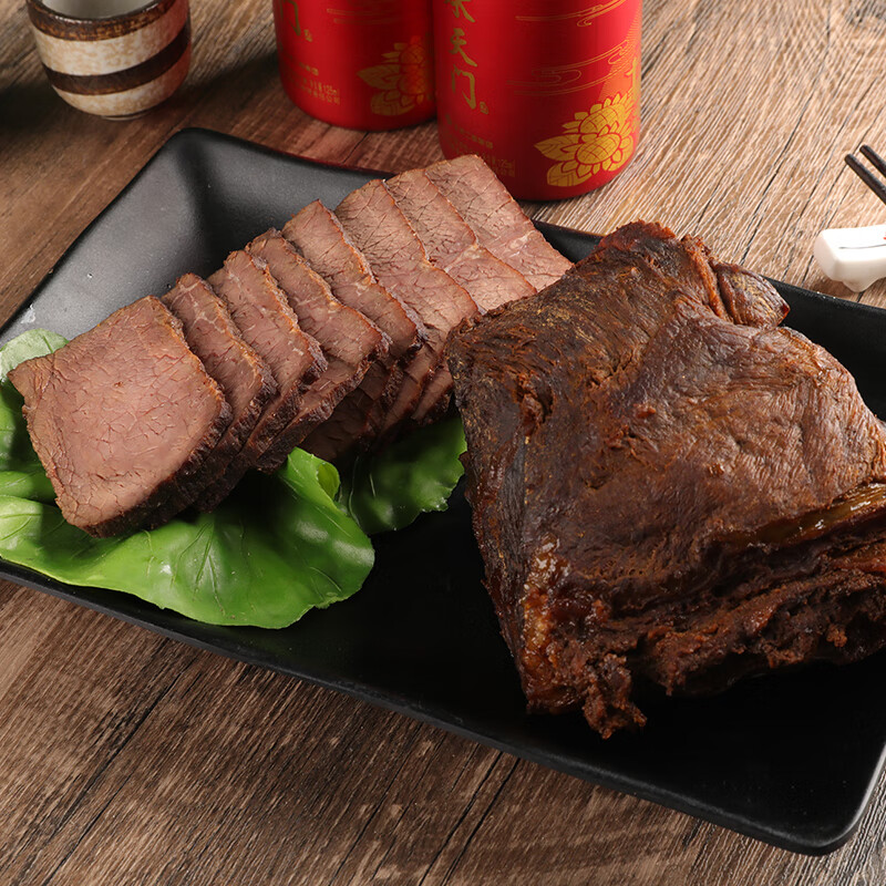 大紅門酱卤牛肉200g 熟食腊味健身代餐食材即食下酒菜中华老字号