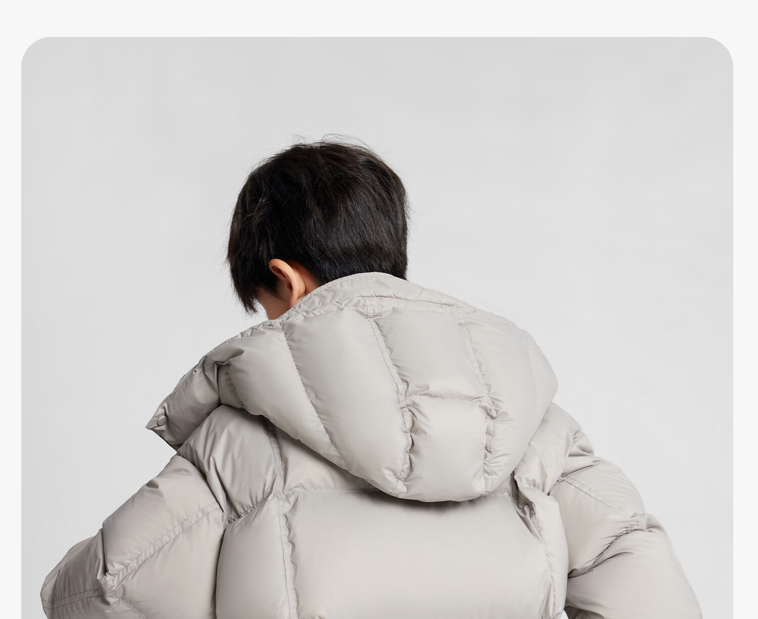 Zuo Xi Boys' Winter Down Jacket New Warm Children's Three-Proof Hooded Puffer Coat Red 140 New Year Outfit 63