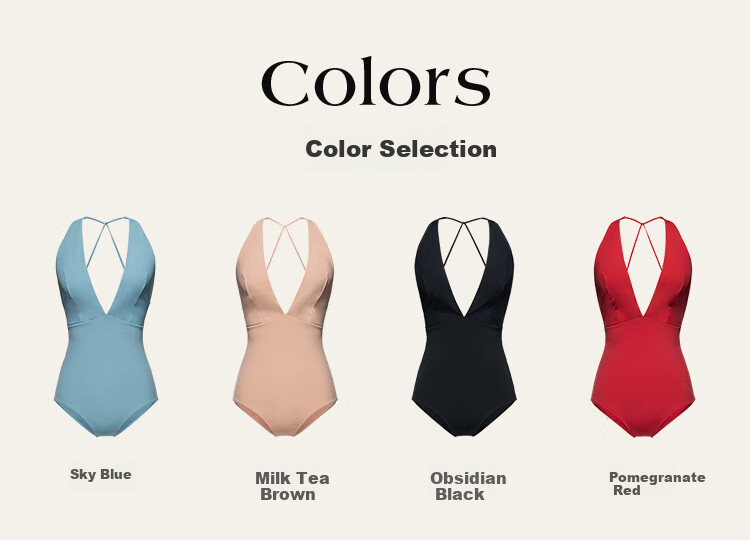 Atlanticbeach 2025 New Popular Sexy Deep V Swimsuit for Women, Summer Beach Vacation Hot Spring Tummy Control Slimming Fashion One-Piece Swimwear 5