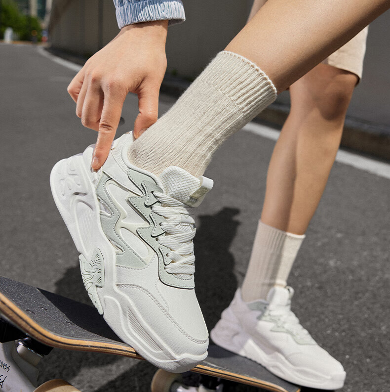 361° Women's Sneakers, Jincheng Brand, Spring And Summer Thick-Soled Heightening Casual Versatile Low-Top Skateboard Shoes for Women, 682536619-1 3