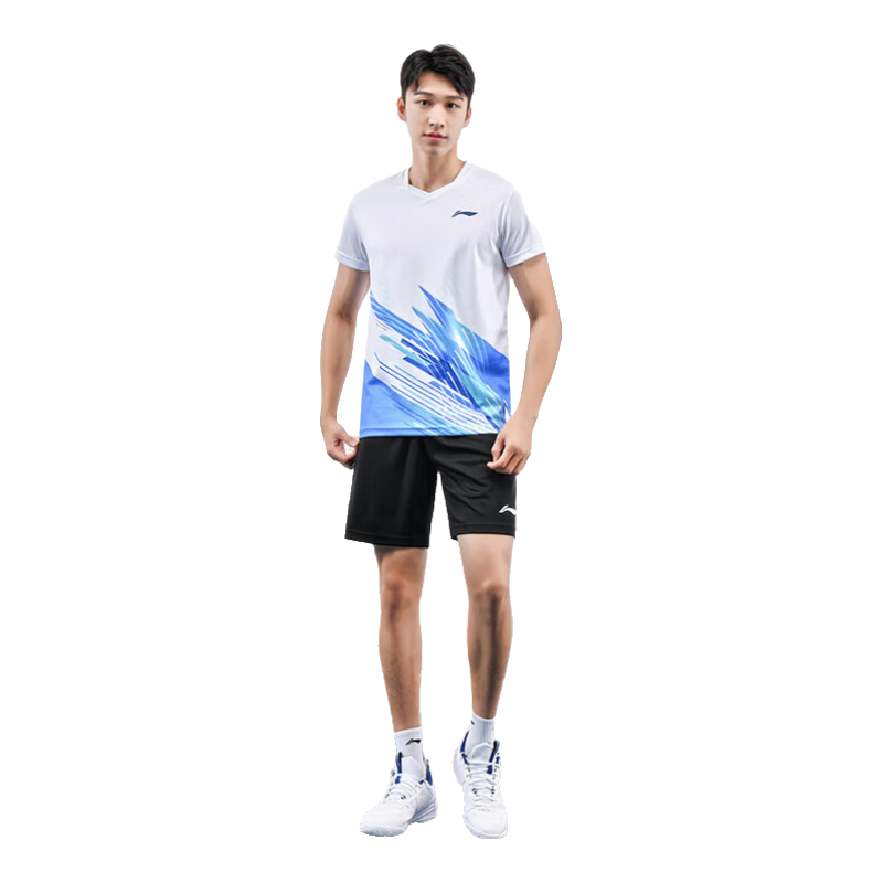 Li-Ning Badminton Club Series Quick-Dry Competition Set for Men And Women, Two-Piece Match Uniform Team Outfit