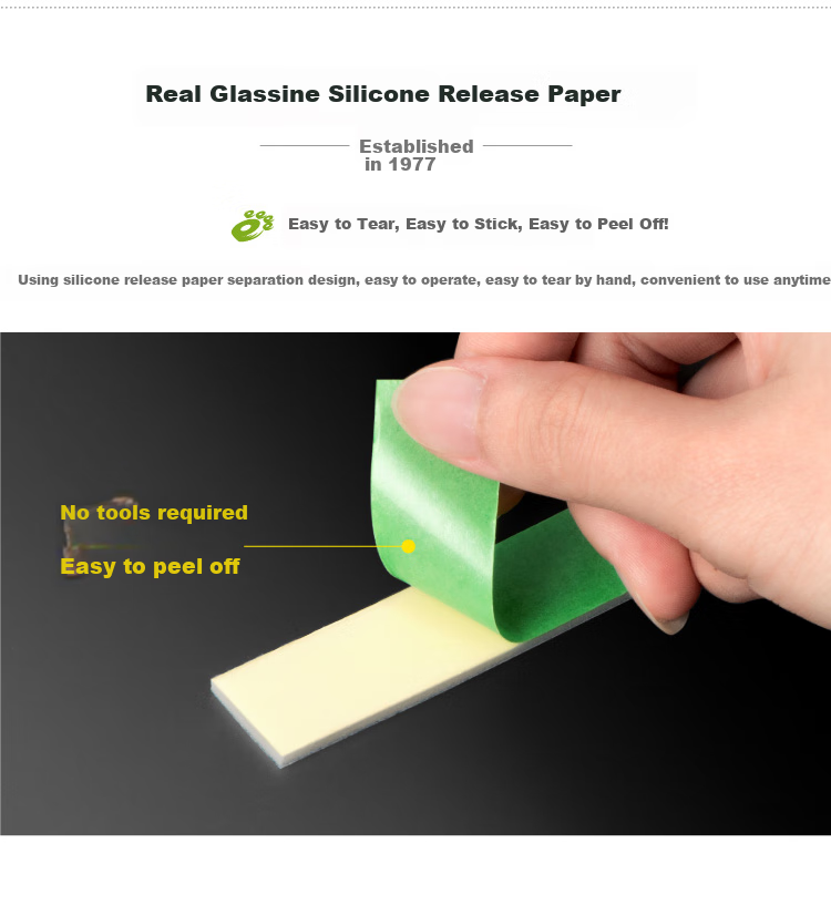 Polar Bear Thickened Heavy-Duty Double-Sided Foam Tape, 2.0mm PE Sponge Foam Tape, Office Supplies [New And Old Packaging Alternating] 18mm*5m 1 Roll SP-011 6