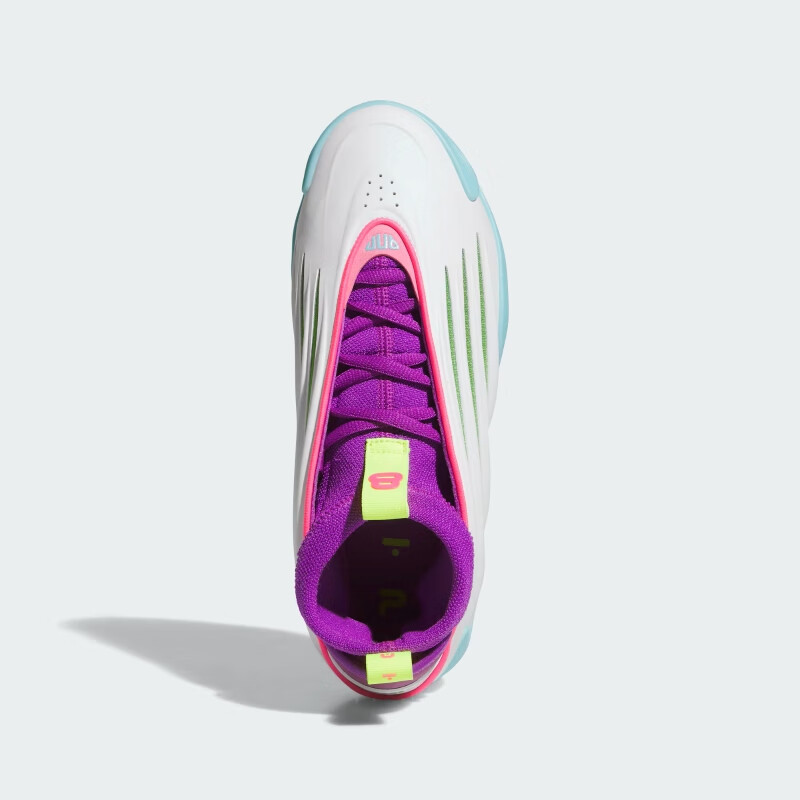 Adidas Unisex Basketball Series, SMU HARDEN VOLUME 9 Basketball Shoes, JQ4003, White, Size 40 5