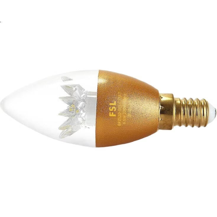 Лампа накаливания FSL, E14, 6.5 Вт, теплый свет