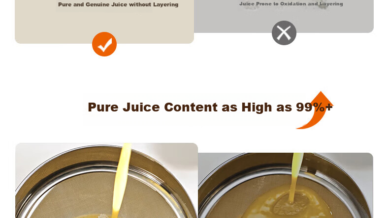 Joyoung ZMD Peace of Mind Series, Juicer, Large Diameter Multifunctional Juicer, No-Pulp Separation, Fully Automatic Juice And Vegetable Extractor LZ5 15