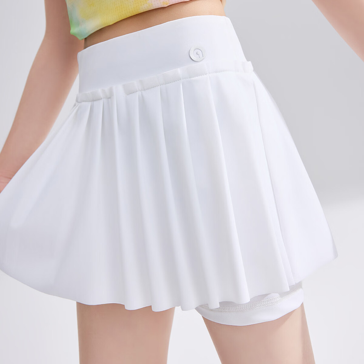 ASK JUNIOR Cool Feeling Series Children's Summer Pleated Skirt Youth Girls Big Kids Sports Ice Skin A-Line Skirt 7