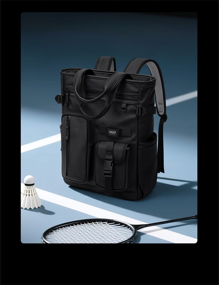 GOLF Backpack for Men, Tennis And Badminton Bag, 15.6-Inch Laptop Backpack, Student Schoolbag, Travel Sports Backpack for Wome 11