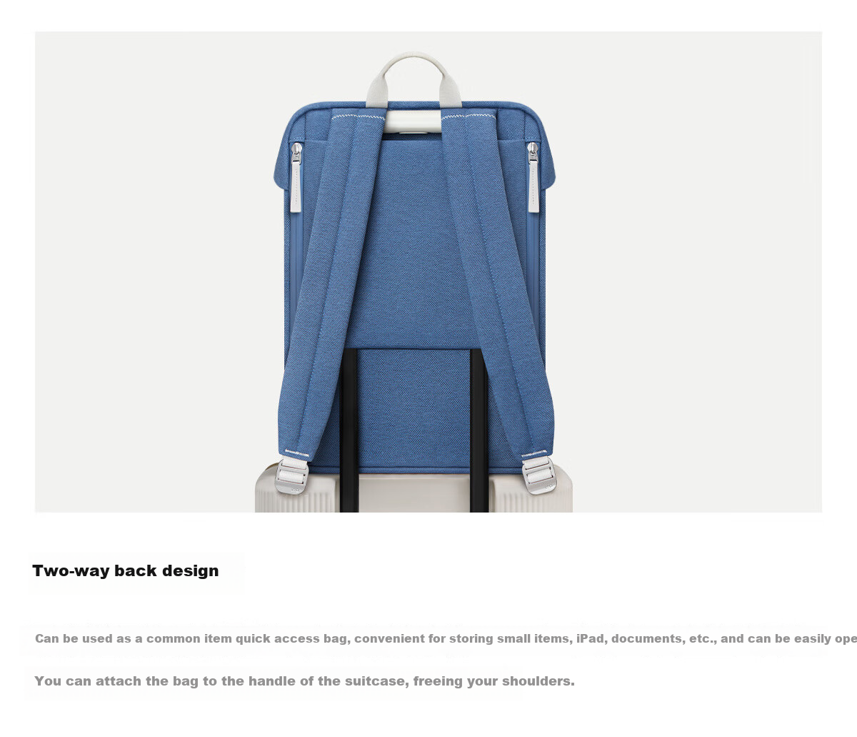 ITO "Lu Yuxiao Same Style" TRUFFLE 2 Rock White 18L Travel Lightweight Backpack for Men And Women, Air Bag Laptop Bag 30