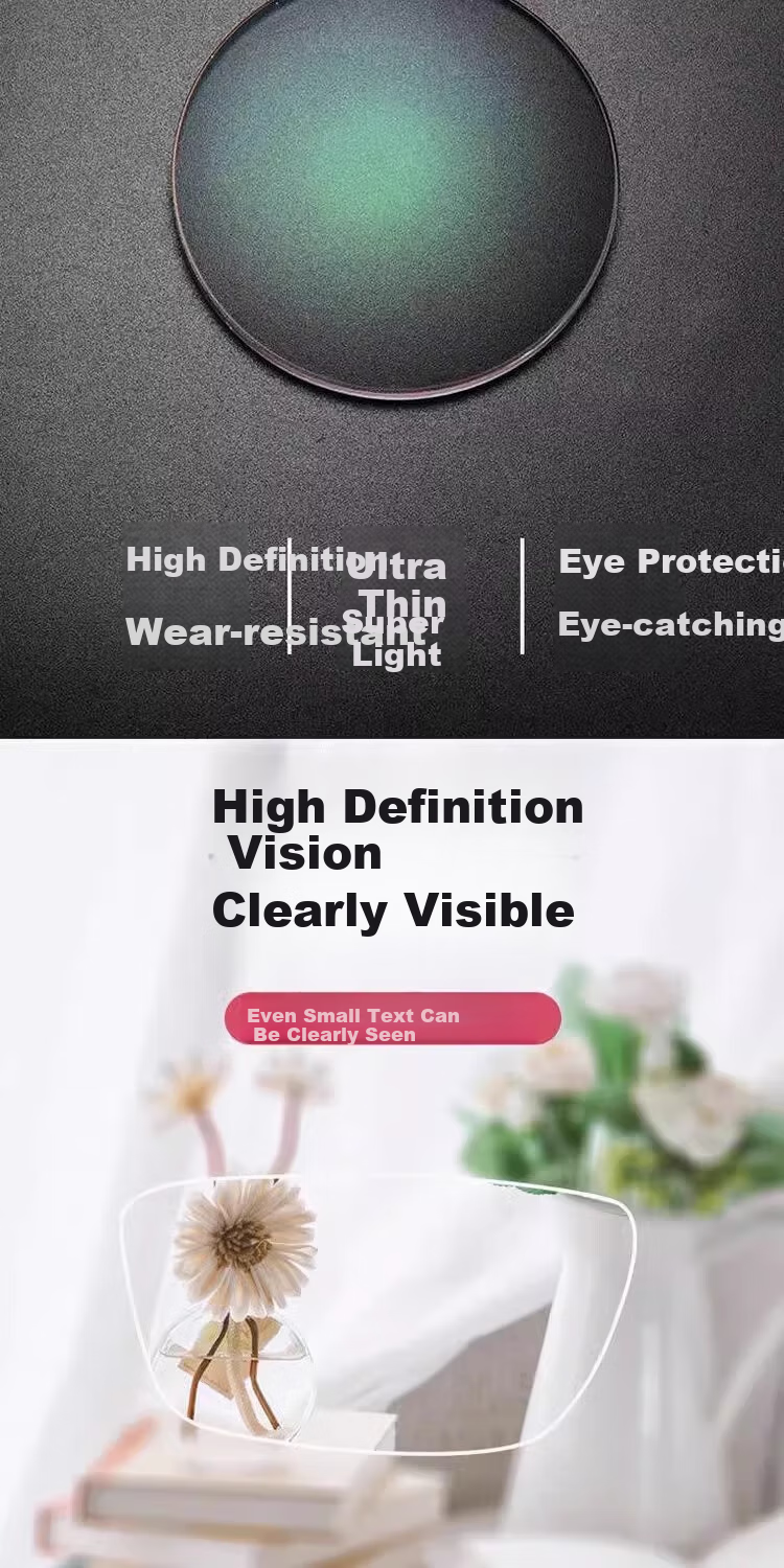 GOGOSOON Ultra-Light High-Definition Reading Glasses for Women, Anti-Blue Light, Fashionable, Youthful Appearance, Comfortable Presbyopic Glasses for Middle-Aged And Elderly, Father's Glasses 4
