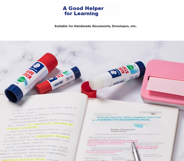 STAEDTLER 22g High-Adhesion Solid Glue Stick, Quick-Drying Durable Handcraft DIY Learning Stationery Office Supplies Back-To Essential 920122 8