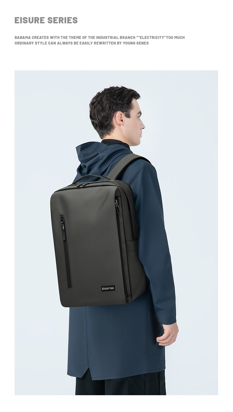 GOLF Backpack for Men, Travel Backpack 15.6/16 Inch Laptop Bag, Student Schoolbag with Multiple Compartments, Water-Resistant Business Travel Bag 18