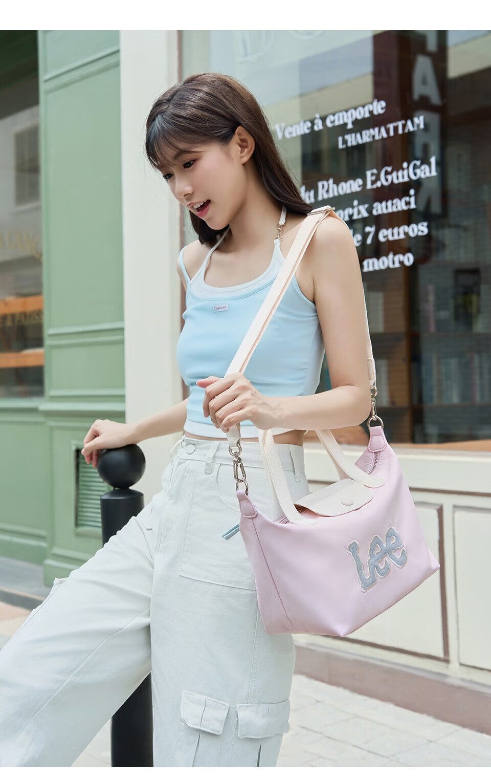 Lee Dumpling Bag, Women's Handbag, Tote Bag, Crossbody Bag, Large Capacity Commuter Bag, Gift, Birthday Present 5