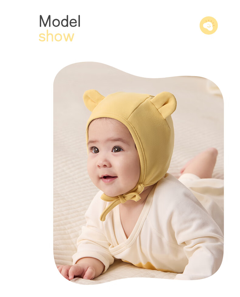 October Crystal Baby Hat Fontanelle Cap Autumn Winter Newborn Infant Cap Unisex 0-3-6 Months 15