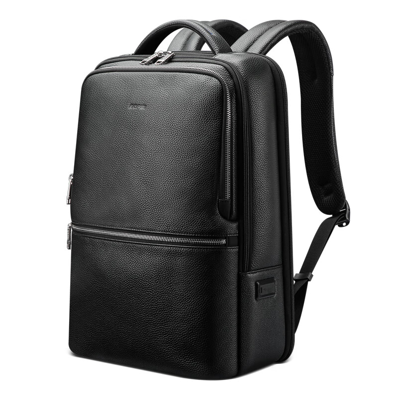 Bopai Leather Business Backpack for Men, 16-Inch Laptop Bag, Travel Bag, Gift for Me