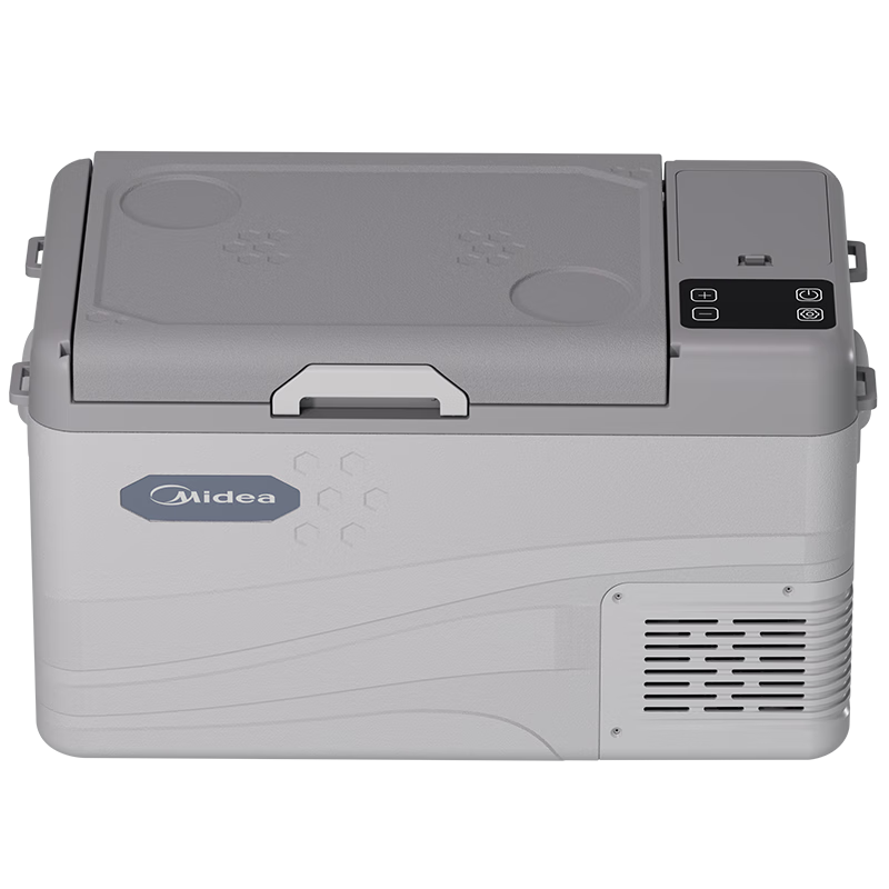 Midea Car Refrigerator Compressor Car and Home Dual-Use Small 21L Mini Fast Cooling Breast Milk Fridge