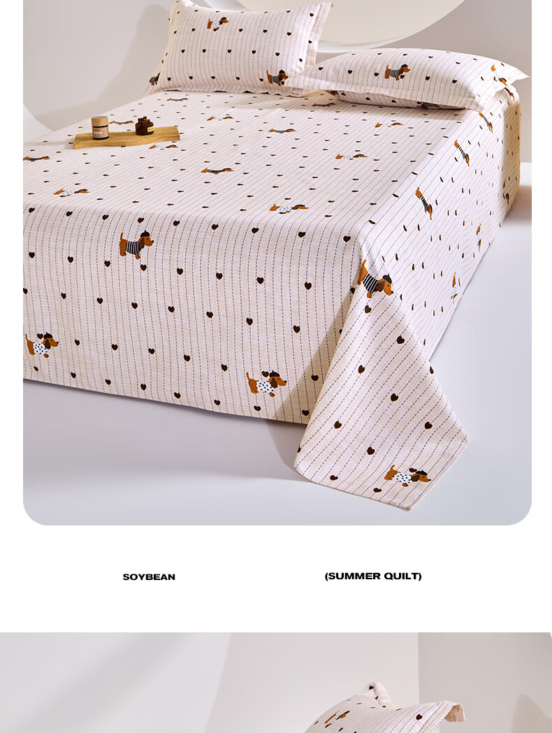 Hodo Coarse Cloth Pillowcase Pair Summer Home Double Pillowcases Student Dormitory Pillowcases 48x74cm Coffee Color 2