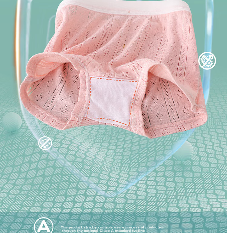 BOBDOG Children's Underwear, Girls' Underwear, Big Kids' Underwear, Baby Boxer Briefs, Happy Little Bird, 4 Pieces, Size 120 10