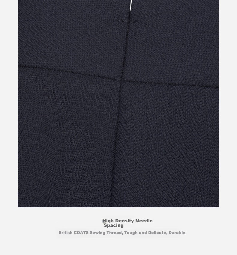 Goldlion [Pure Wool] Spring And Summer Men's Dark Twill Jacquard Slim Fit Business Formal Dress Pants 17
