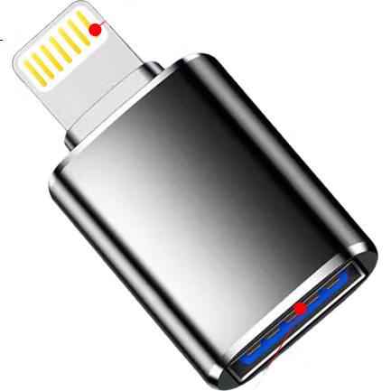 Адаптер Masentek Apple OTG, Lightning на USB Female, внешний накопитель для iPad Tablet iPhone, зарядка данных, клавиатура, мышь, кард-ридер, Type-C