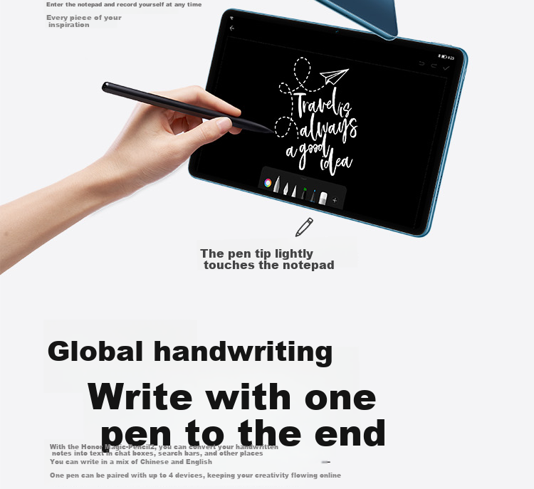 HONOR Tablet V7, High Refresh Rate Eye Protection, 10.4-Inch Full Screen, Multi-Screen Collaboration, Card Slot, Business Entertainment Learning Tablet Computer, 6GB+128GB, Titanium Silver, 5G Versio 9