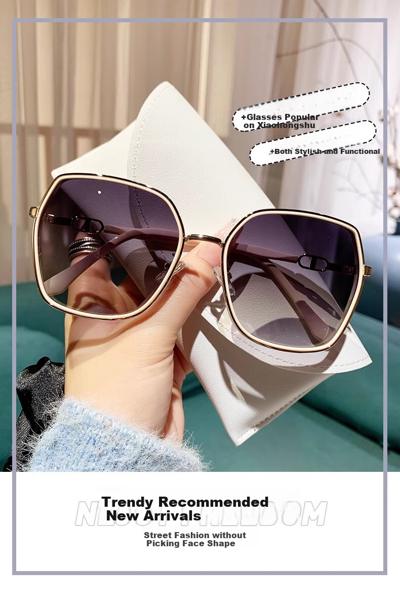 GOGOSOON 2025 New Women's Sunglasses, High-End UV Protection, Anti-Glare Driving Sunglasses, Can Be Fitted with Prescription Lenses 1