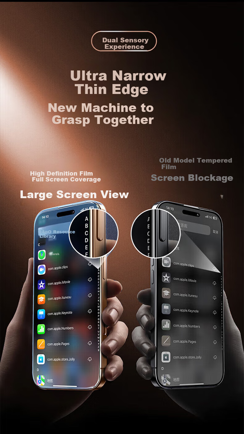 BASEUS [AR Anti-Glare] Tempered Glass Screen Protector for IPhone 17/16 Pro, AR Enhanced Full Coverage HD Clear Dust-Free Protective Film, 2-Pack 4