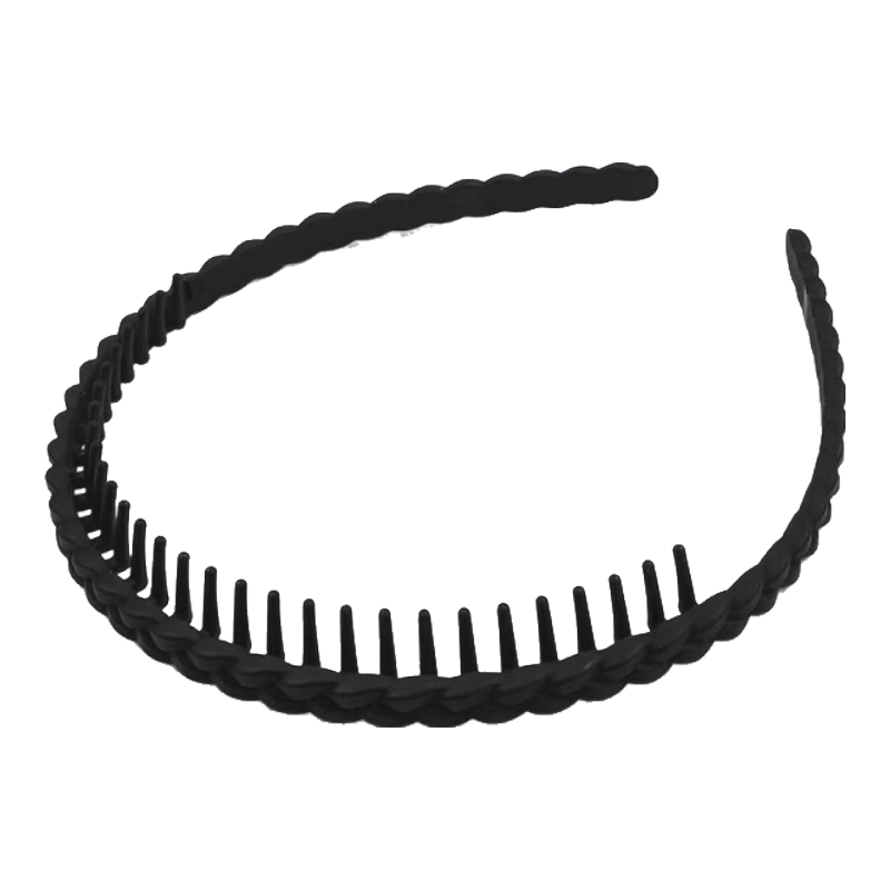 Dongyi Premium Tooth-Edged Non-Slip Facial Hairband for Women, Hair Tidy Headband, Stylish Outdoor Hair Accessory, Student Hair Clip