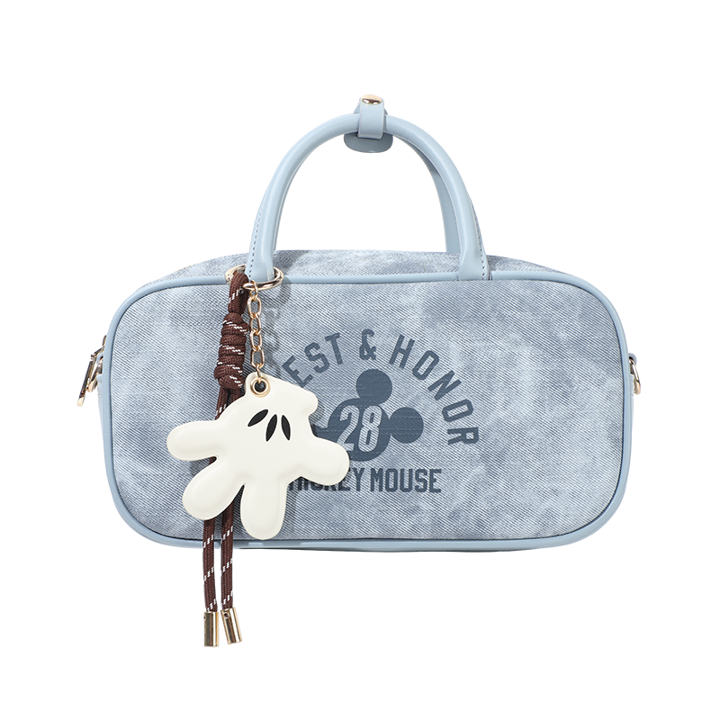 Disney Handbag, Women's Shoulder Crossbody Bag, Mickey Mouse Bag, Boston Bag, Gift Box Packaging, Birthday Present for Girls