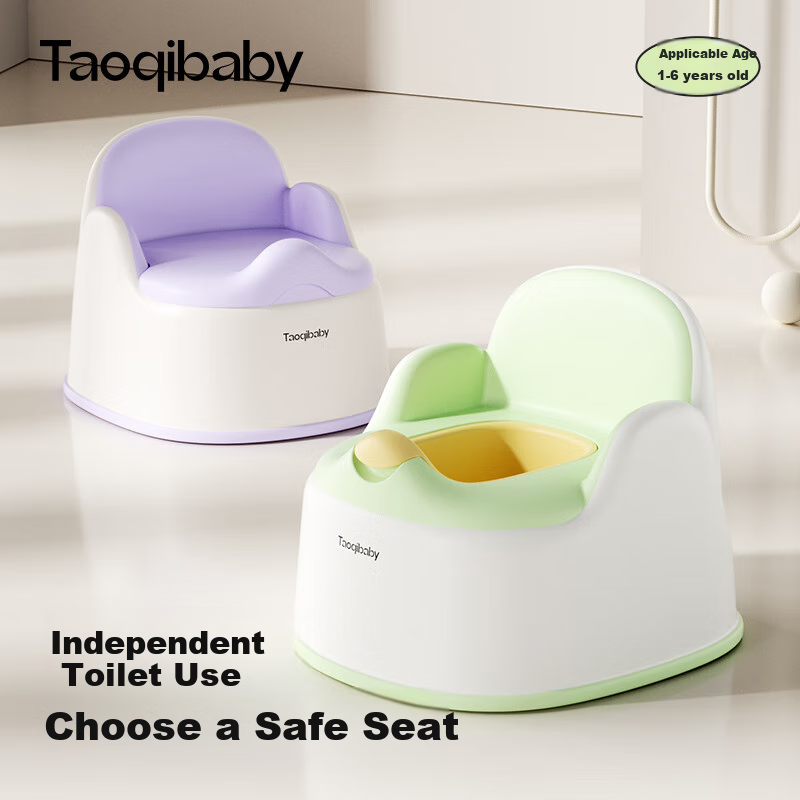 Детский горшок-писсуар taoqibaby, обучающий стульчик-туалет для мальчиков и девочек, детский тренировочный горшок для домашнего использования