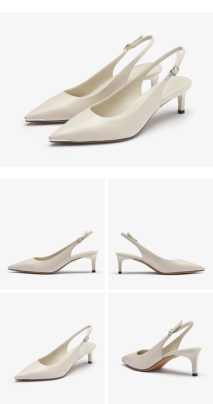 Laird 2026 New Elegant Urban Commuter Pointed High Heel Sandals for Women 41801 Soft Matte Yellow LYP 37 14