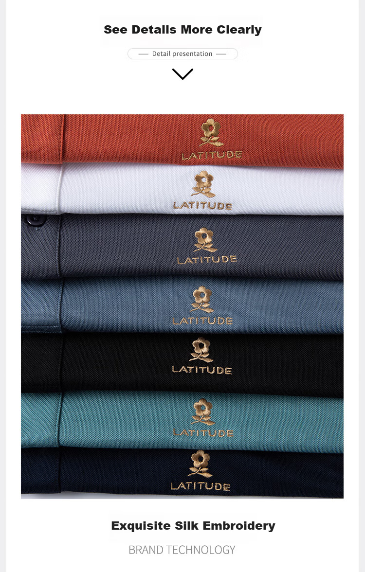 MONTAGUT Summer Men's Polo Shirt with Mulberry Silk, Business Embroidery Casual T-Shirt, White, 3XL 31