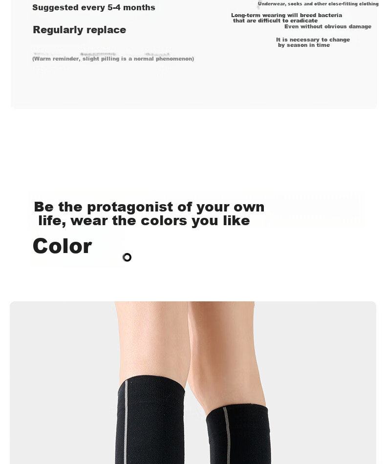 JKN Professional Sports Compression Socks [Shock-Absorbing Pressure Distribution] Airplane Socks Slimming Calf Socks for Hiking, Tennis, Running And Fitness 20