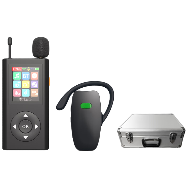 JIANTAOTECH Wireless Tour Guide System One-to-Many Tour Guide Headset for Group Teaching Training Corporate Reception Factory Exhibition Tour Electronic Earpiece for Tourism Scenic Area Interpretation
