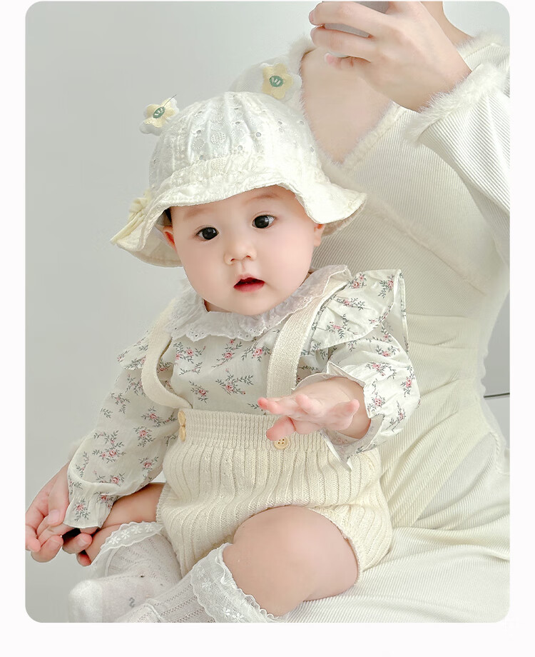 Benaxi Baby Hat Summer Spring Autumn Baby Sun Hat Sunscreen Hat Girls Fisherman Hat Infant Toddler Sun Hat for Girls Summer 1