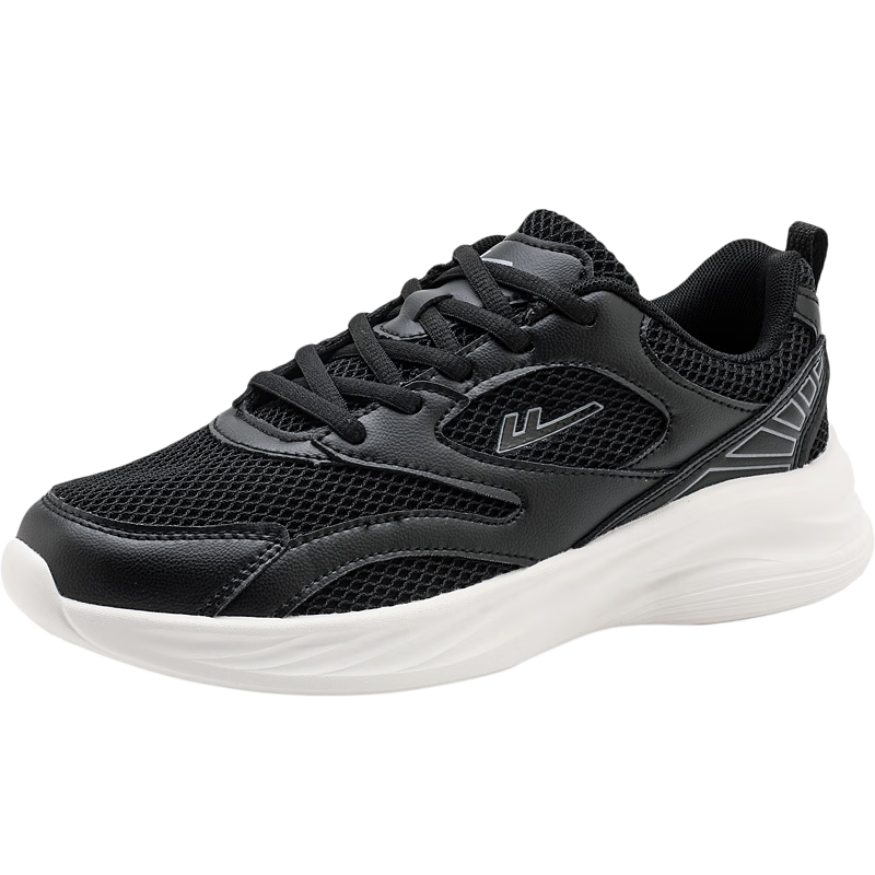 Warrior Women's Breathable Mesh Sports Running Casual Shoes WL(AB)-1119 Black Size 36