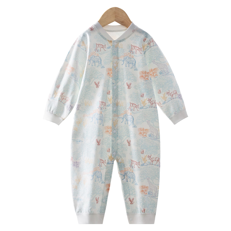 Beitais Lanugo Baby Clothes Spring and Autumn Newborn Unisex Side-Snap Romper Crawling Suit New Arrival