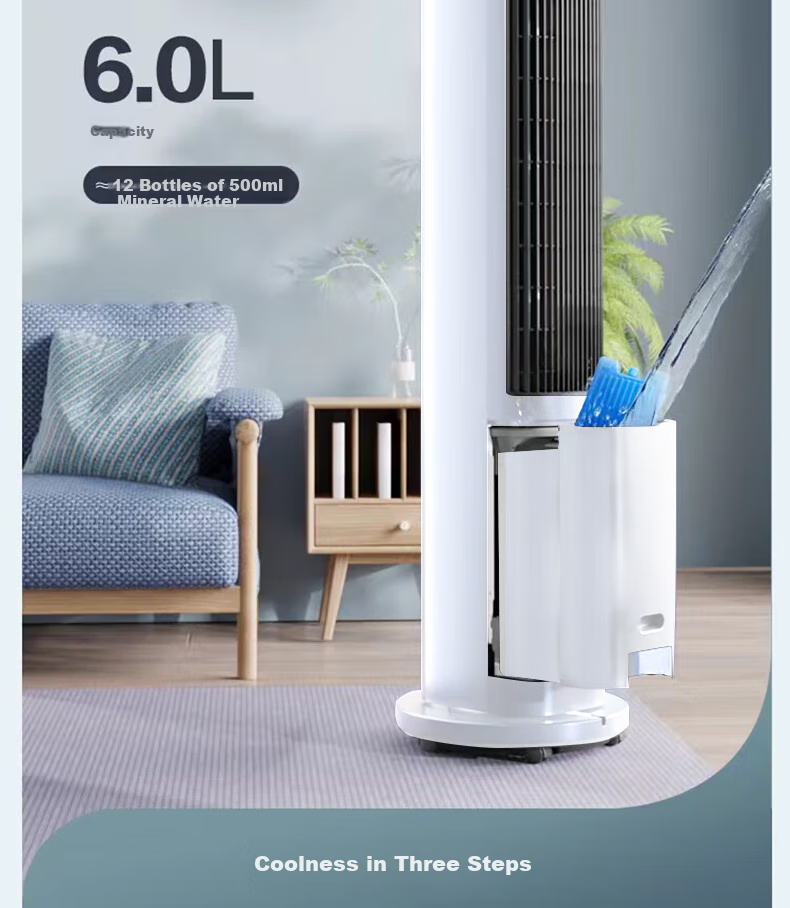 GREE [Plasma Sterilization], Remote Control Cold Air Fan, Cooling Fan, Humidifying Home Use Cold Air Machine, Aromatherapy Water-Cooled Cooling Fan, Air Conditioning Fan KS-06S70Dbg 8